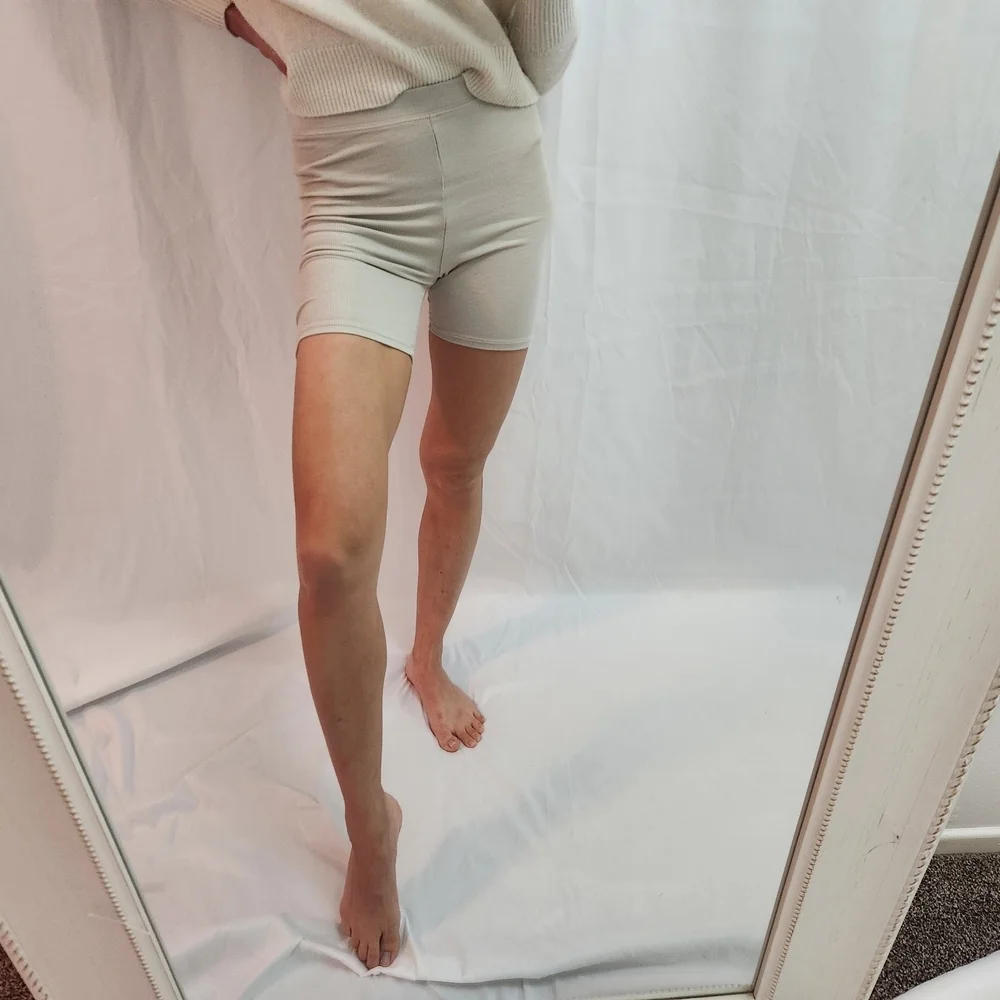 Joah Brown Women's Cream Bike Shorts